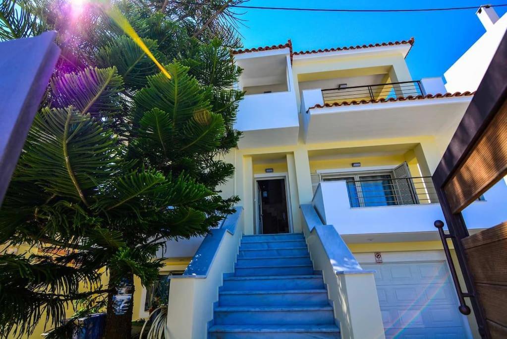 Aigli Luxurious Villa Kato Pitsa Eksteriør bilde