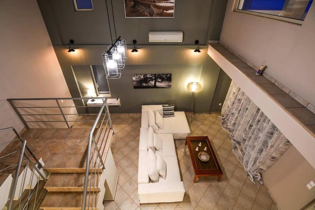 Aigli Luxurious Villa Kato Pitsa Eksteriør bilde