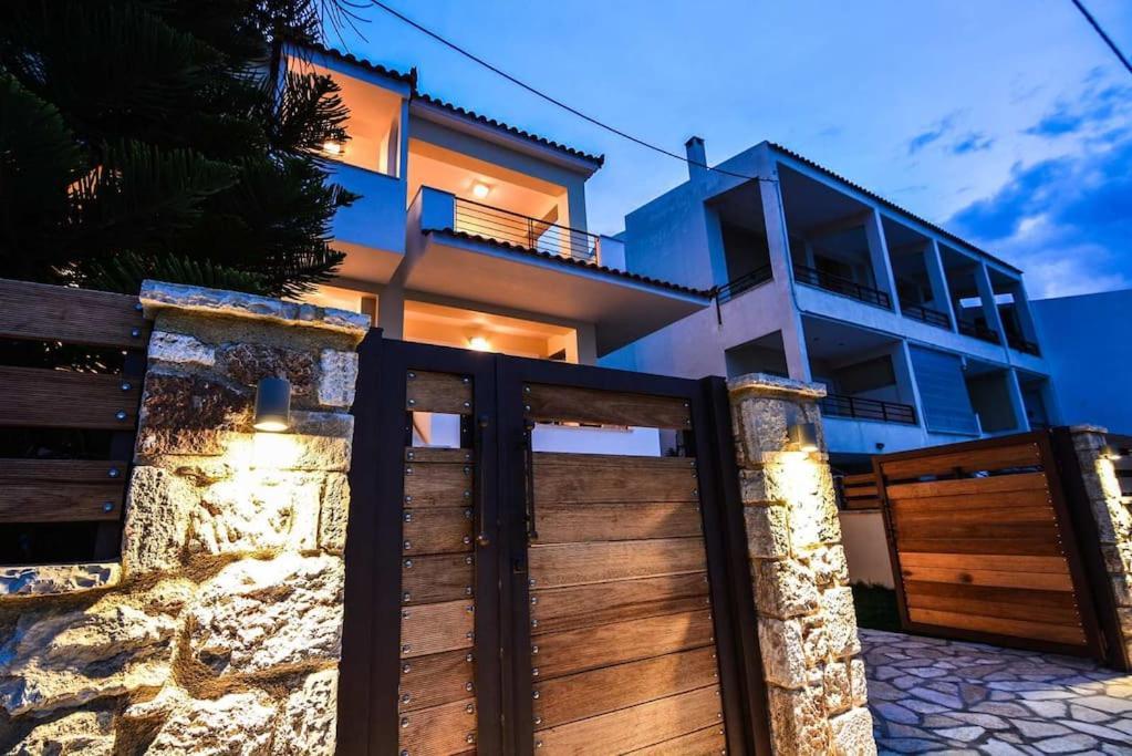 Aigli Luxurious Villa Kato Pitsa Eksteriør bilde